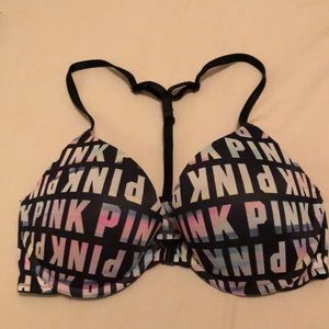 Black PINK Push-up Bra